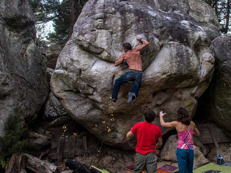 Escalade Outdoor Paris - Forêt de Fontainebleau