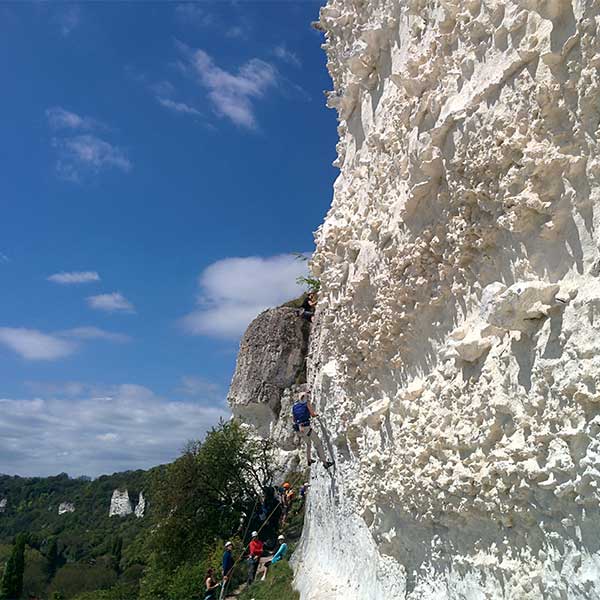 Escalade Outdoor Paris - Falaise des Andelys