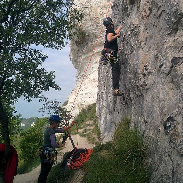 Escalade Outdoor Paris - Falaise des Andelys